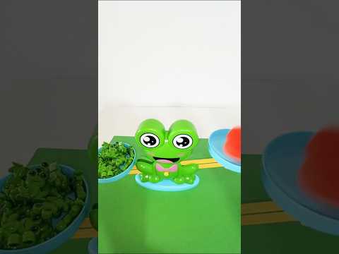 Satisfying Unboxing Toy Frog Scale | Fun Weighing and Play! #asmr #asmrsounds #toys #satisfying
