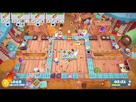 [4P] Overcooked 2! - Carnival of Chaos (2648)