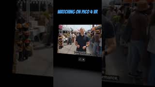 iPhone 15 presentation watching on Pico 4 VR #pico4 #vrgaming