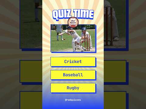 How Well Do You Know Sports? Take the Quiz Now! 🏆 #guessthesport  #sportquiz