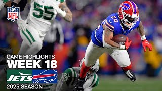 New York Jets vs. Buffalo Bills Game Highlights | NFL 2025 Season Week 18