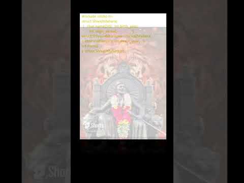 Shivaji Maharaj |C Programming|#shorts #short #viral #viralvideo #viralshorts