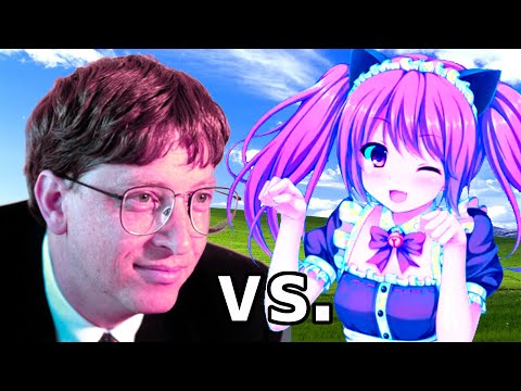 Bill Gates vs. Bing Chat AI Cat Maids