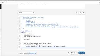 May Leetcode challenge - Day 7 - Cousins in Binary Tree (C++) with explanation