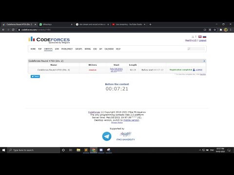 Codeforces Round 703 (ALL PROBLEMS SOLUTION) Screencast + Discussion (Rank 33)