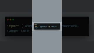 Revolutionize React State with TanStack Ranger #React