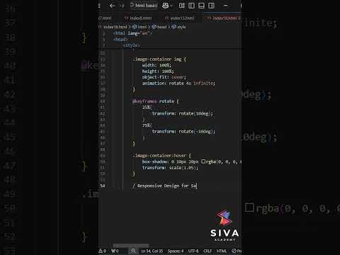 Bring your designs to life with stunning image animations using just HTML & CSS!