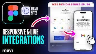 Responsify And Publish The INTEGRATIONS Page (Web Design ep. 56 • #figma #course)