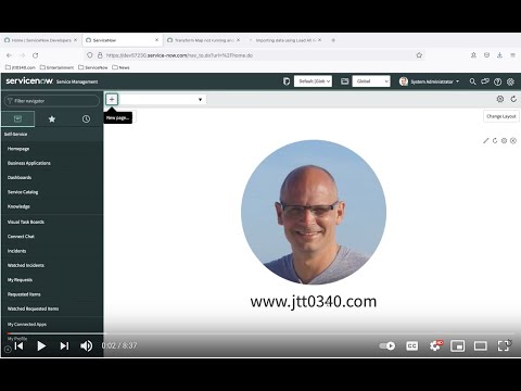 Creating a Data Source in ServiceNow