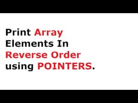 Reverse an Array Using Two Pointer Approach | Space-Optimized | DSA Interview Prep