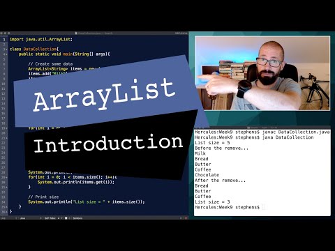 Introduction to the Java ArrayList Data Collection