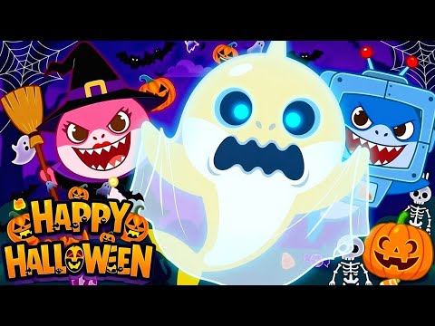 Halloween Zombie Sharks |  Halloween BabyShark Version |  Halloween Kids Song