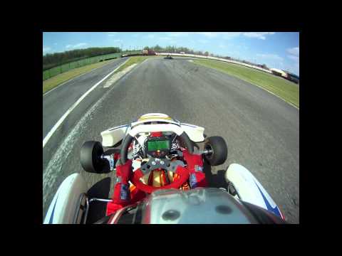 Karting in Mariembourg - On board camera with Micou