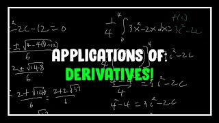 AP Calculus review: Applications of Derivatives! | Extrema, Optimization, MVT and more