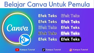 Part 3 | Learning Canva for Beginners from Scratch - How to Create Text Effects