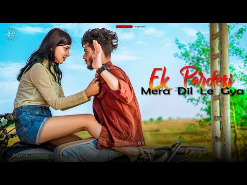 Ek Pardesi Mera Dil Le Gaya | Remix | Cute Love Story | 52 Gaj | Hindi Song 2021 | UVR FILM |