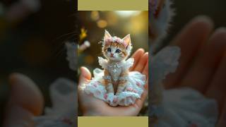Cute dressed kitty singing APT #cute #cutekitty #cutecat #brunomars  #cuteandfunny #rosé #apt