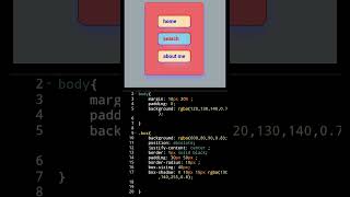 ساخت منو با html و css #coding #python #html #html_and_css