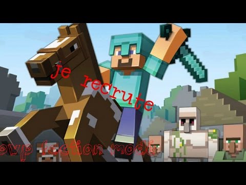 [ON] RECRUTEMENT SUR MON SERVEUR MINECRAFT!!!!