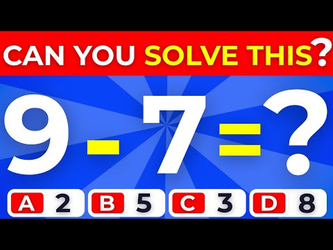 Math Quiz for Grade 2 | 40 subtraction Quiz Exercises | Kids Quiz Win Win