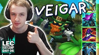 LEC BOOTCAMP DAY 6 - I AM GETTING VEIGAR LEC READY 😈
