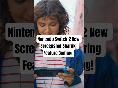 Nintendo Switch 2 Leak – New Screenshot Sharing Feature Coming!