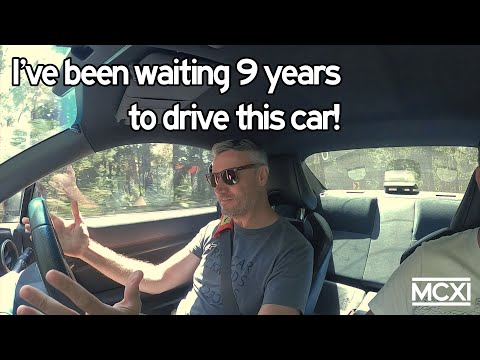 I've been waiting 9 years to drive this car!