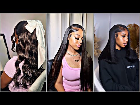 Quick weave inspo compilation part 2 #10klikes #quickweave #viralvideo