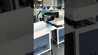 Customer Factory Test | JX-500-2CAR Coreless Rewinder – Reliable & Efficient  #stretchfilm #rewinder