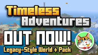 Timeless Adventure OUT NOW on Minecraft Marketplace! - Legacy World + Console Aspects (ibxtoymaps)