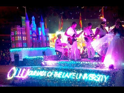 OLLU Float Project takes 1st Place in 2018 Fiesta Flambeau Illuminated Night Parade