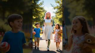 Elsa – A Day with the Children | AI Robot Story #ElsaRobot #AIHumanoid #FutureFamily #ai #RobotLife