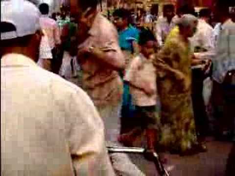 Rickshaw Through Delhi Market