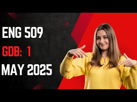 ENG509 GDB Solution | Morphology & Syntax #english #virtualuniversity #gdbsolution #linguistics