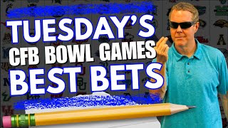 Tuesday College Football Bowl Game Picks and BEST Bets!