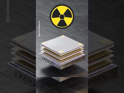 Nuclear battery that produces power for 50 years without charging