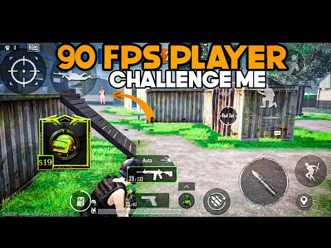 90 FPS Player Challenge Me & This Happened 🥵