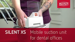 SILENT XS | NEVER sanding dust again! | Mobile suction unit for dental practices and mini-labs