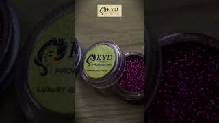 The Secret to Party-Ready Eyes ✨KYD Professional Luxury Glitter #indianmakeuplook#PartyMakeupLook