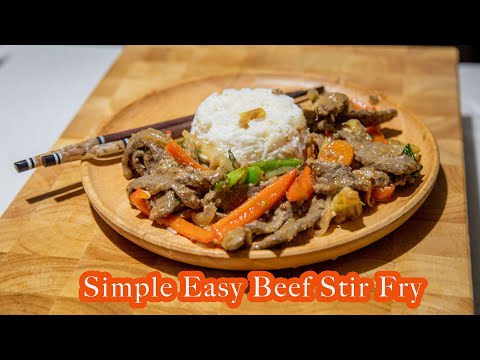 Beef Stir Fry Simple and Easy  | How to cook simple and quick beef stir fry recipe.