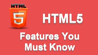 Must Implement - HTML5 Features ( Web Tutorials - Уроки по веб )