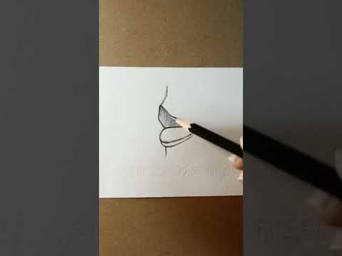 Easy way to sketch Lips 👄#lipssketch #sketching #art #artist #itsufaq