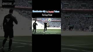 Manchester city vs Crystal palace Fa cup final #manchestercity #crystalpalace #facup2025  #football