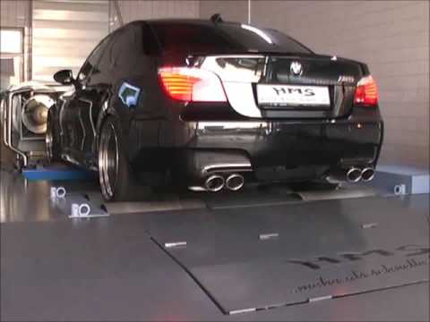 BMW M5 V10  Leistungsmessung auf HMS Tuning Prüfstand