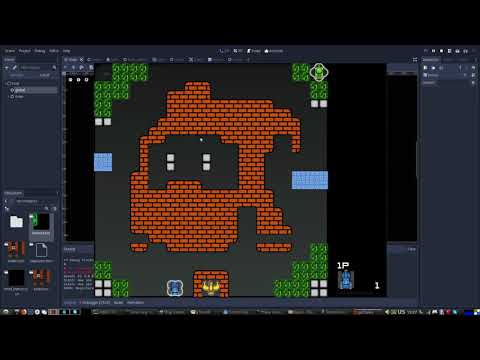 goTanks, game inspired by Battle City and powered by Godot 3.0 (WIP)