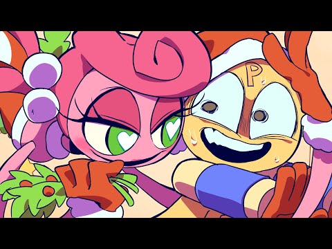 MOMMY'S MISTLETOE (Poppy Playtime Holiday Song) | Poppy playtime | DIMENSION DIRECTOR ANIMATION🎶