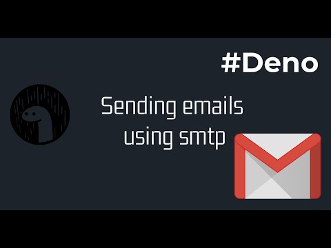 Send Email using Deno: SMTP Tutorial