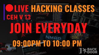 🔥 LIVE Ethical Hacking Class – From Basics to Advance! 🔥CEH