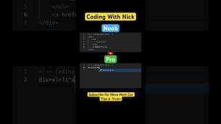 How Beginners Code vs How Pros Code 👶➡️👨‍💻 #coding #html5 #css3 #csstricks #webdesigning #shorts