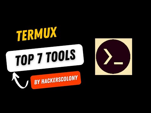 Termux - Top 7 Tools for Termux Try now to learn Penstesting #termux #hacking #hackerscolony